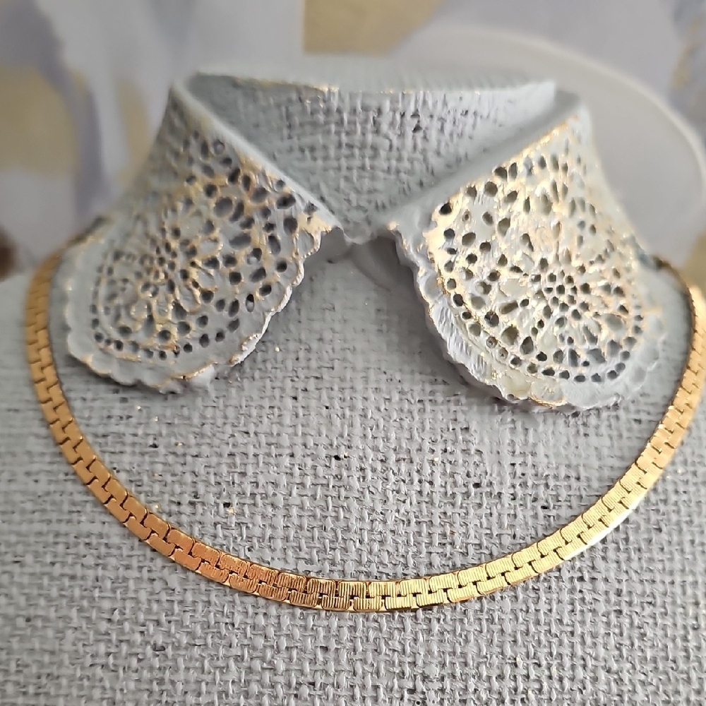 Elegant Gold Plated Necklace
